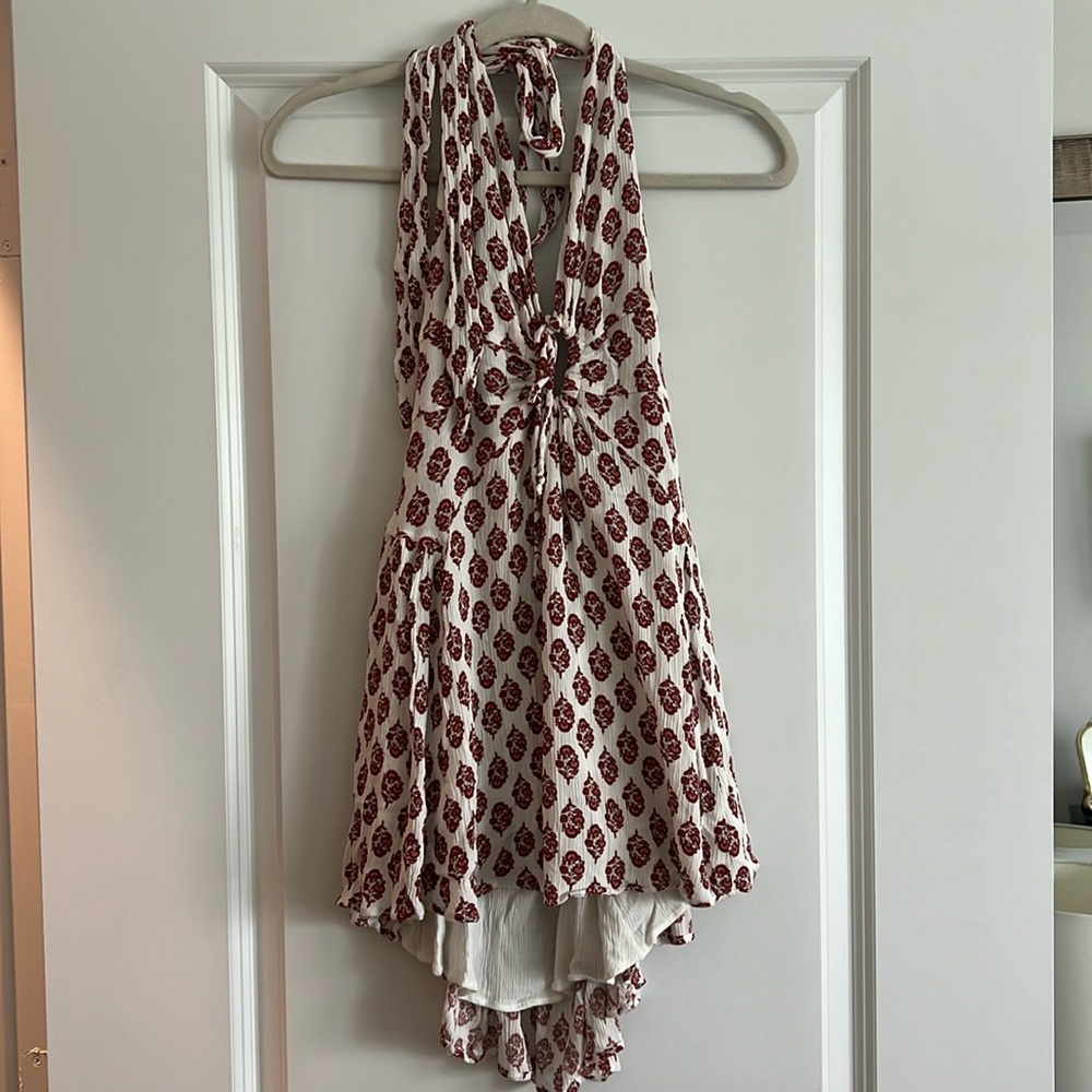 Halter Mini Dress